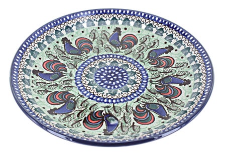 Ceramika Artystyczna Rooster Row Dining Plates & Bowls — Polish Pottery