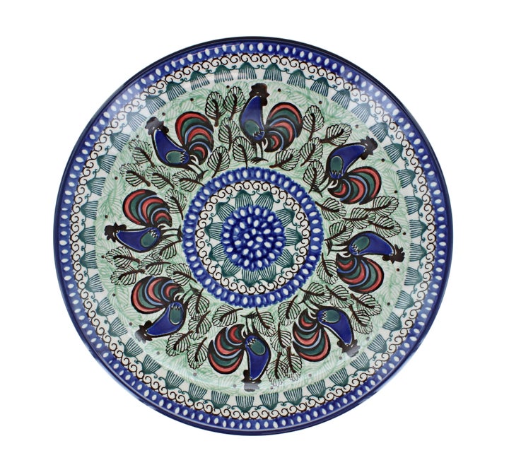 Ceramika Artystyczna Rooster Row Dining Plates & Bowls — Polish Pottery