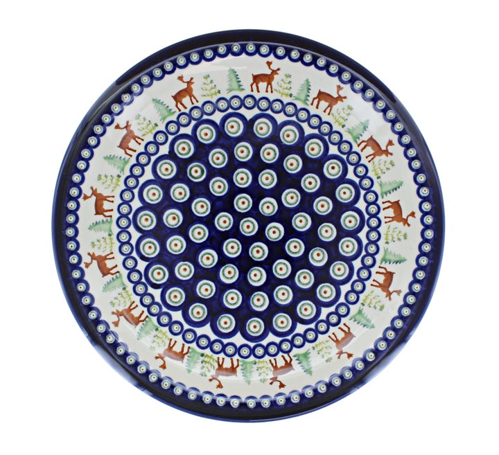 Zaklady Reindeer Pine Dining Plates & Bowls — Polish Pottery