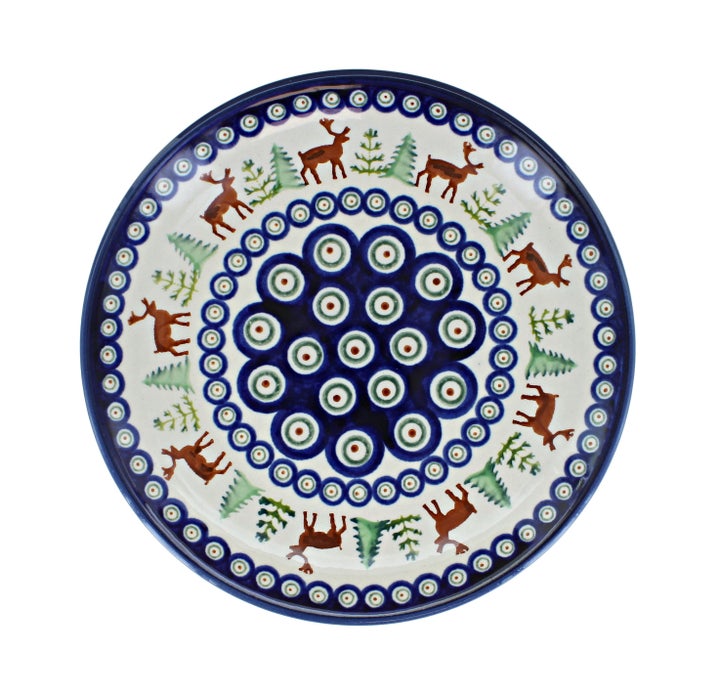 Zaklady Reindeer Pine Dining Plates & Bowls — Polish Pottery