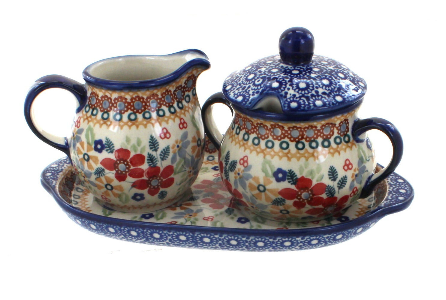 Manufaktura Red Daisy Coffee & Tea Accessories — Polish Pottery