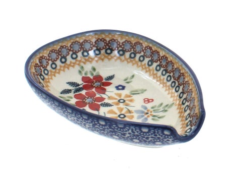 Manufaktura Red Daisy Countertop Accessories — Polish Pottery