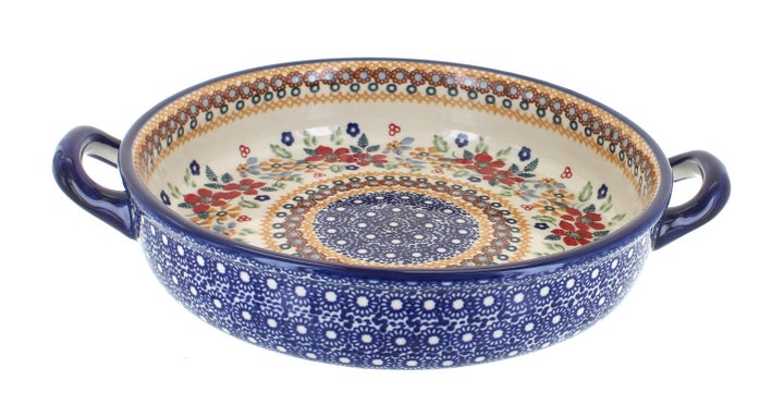 Manufaktura Red Daisy Small Bakeware — Polish Pottery