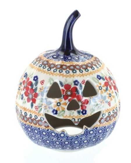 Manufaktura Pumpkins Luminary — Polish Pottery
