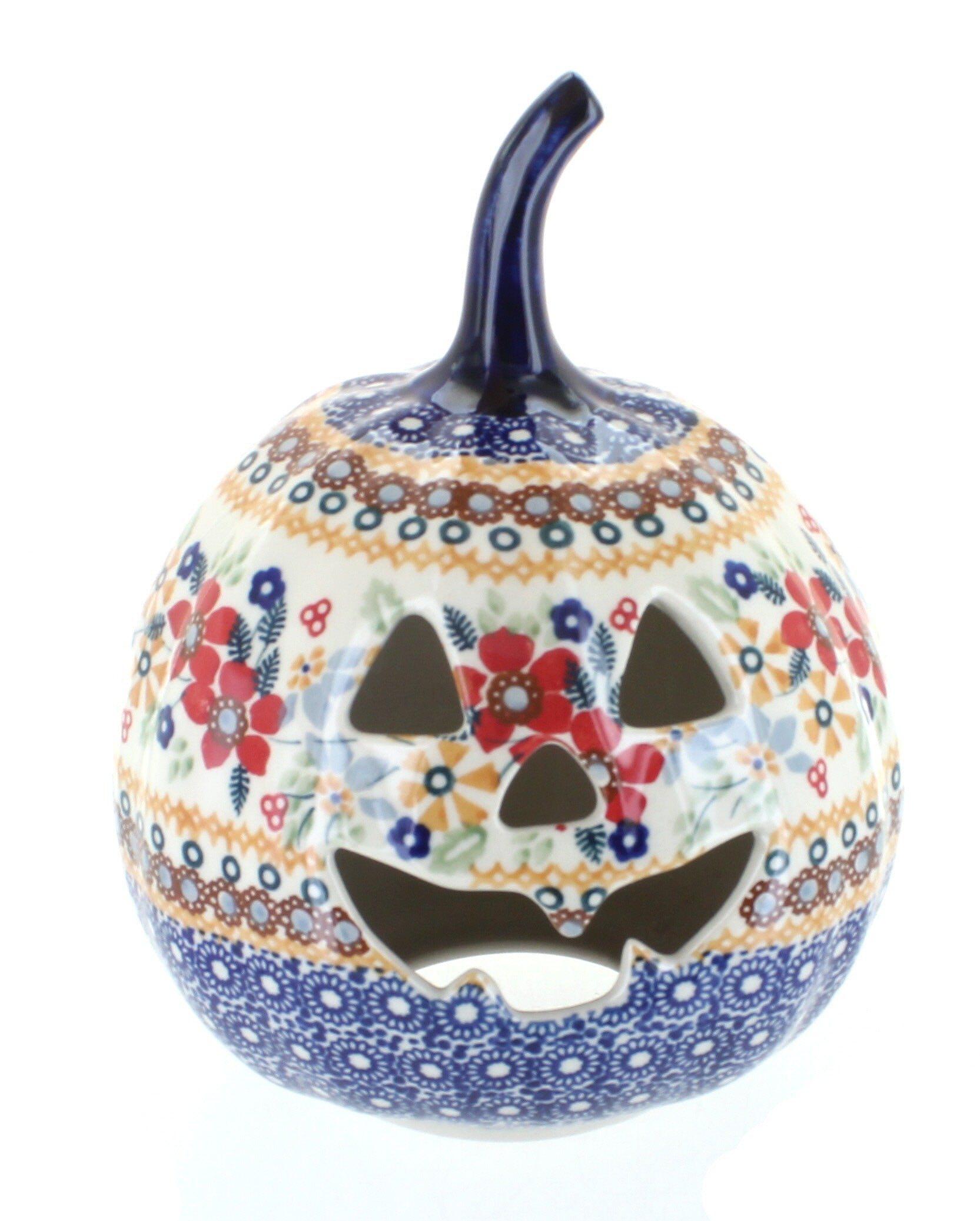Manufaktura Pumpkins Luminary — Polish Pottery