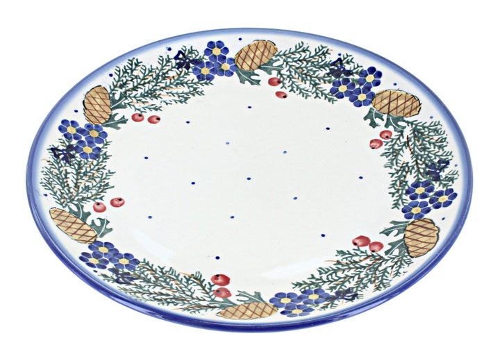 WR Unikat Pinecone Dining Plates & Bowls — Polish Pottery