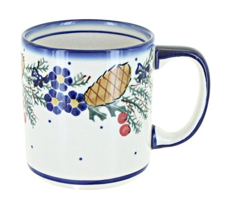 WR Unikat Pinecone Mug — Polish Pottery