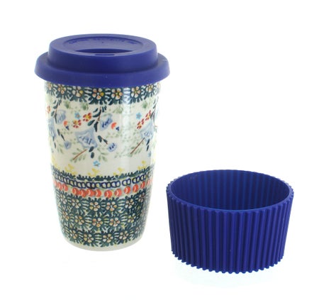 Manufaktura Periwinkle Mug — Polish Pottery