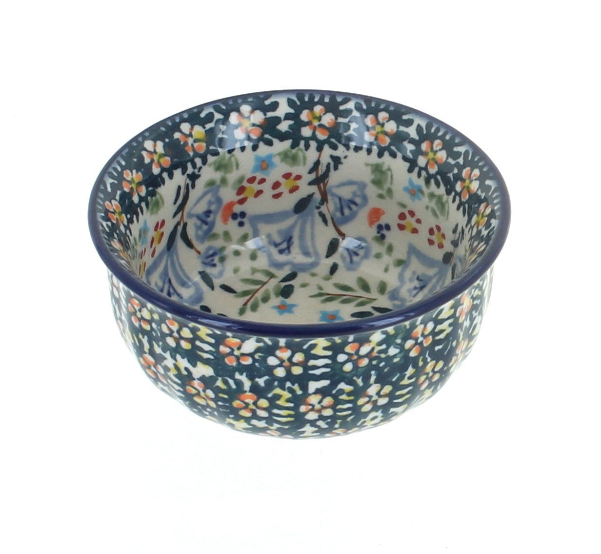 Manufaktura Periwinkle Petite Bowl/Dish — Polish Pottery