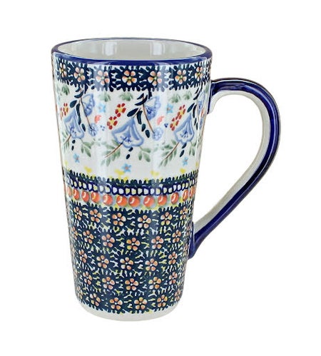 Manufaktura Periwinkle Mug — Polish Pottery