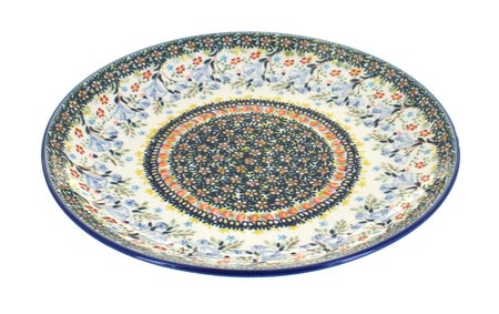 Manufaktura Periwinkle Dining Plates & Bowls — Polish Pottery