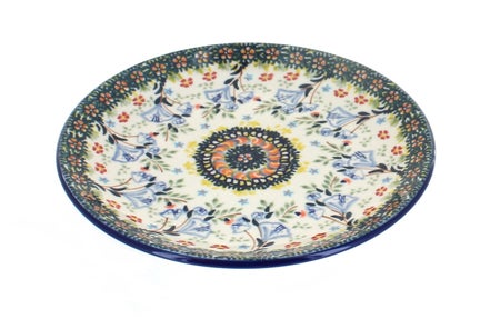 Manufaktura Periwinkle Dining Plates & Bowls — Polish Pottery