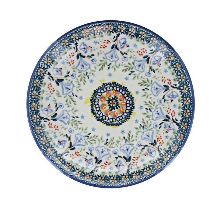 Detail image of Manufaktura Periwinkle Dining Plates & Bowls — Polish Pottery