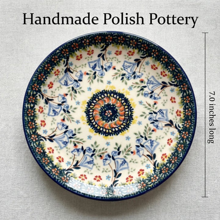 Manufaktura Periwinkle Dining Plates & Bowls — Polish Pottery