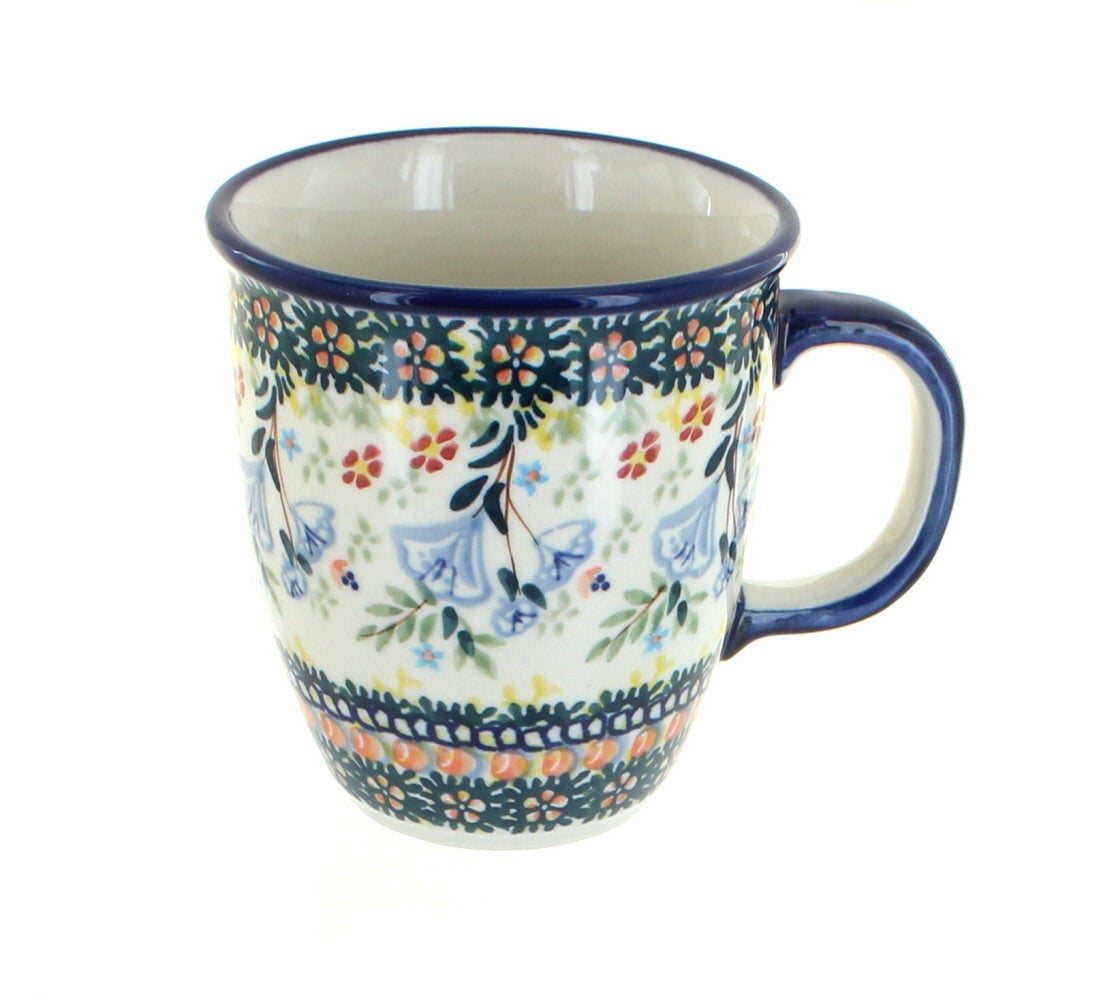 Manufaktura Periwinkle Mug — Polish Pottery