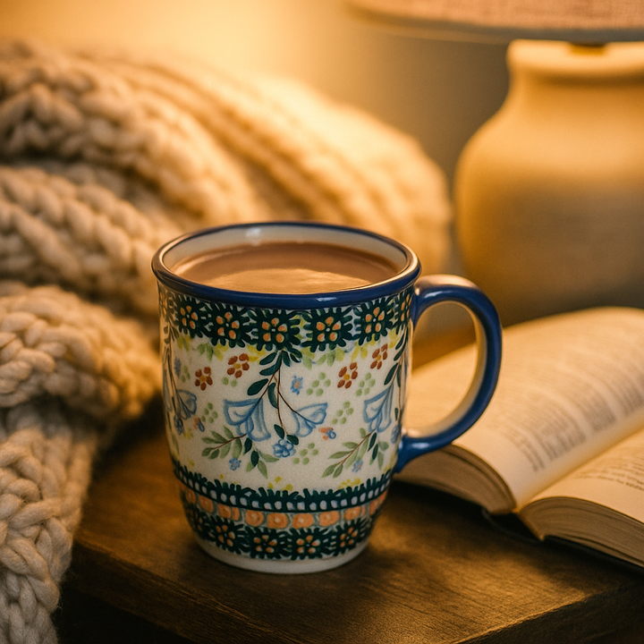 Manufaktura Periwinkle Mug — Polish Pottery