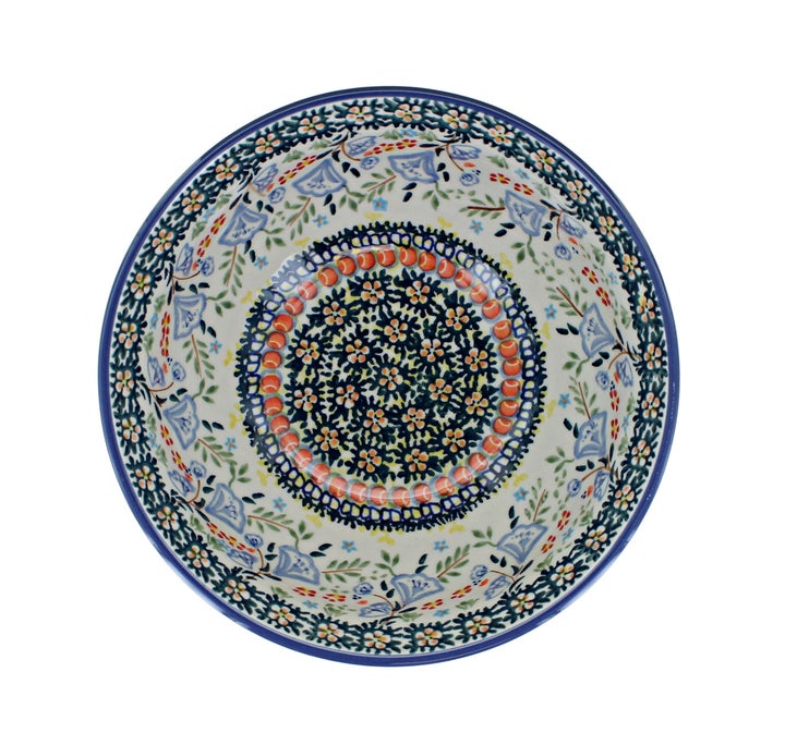 Manufaktura Periwinkle Dining Plates & Bowls — Polish Pottery