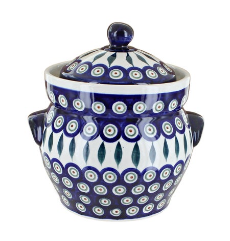 Zaklady Peacock Counter Storage — Polish Pottery
