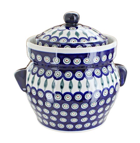 Zaklady Peacock Counter Storage — Polish Pottery