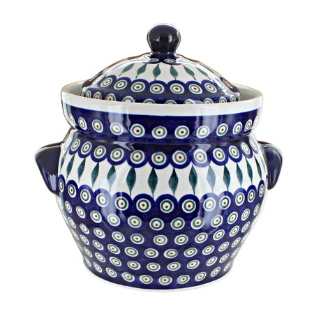 Zaklady Peacock Counter Storage — Polish Pottery