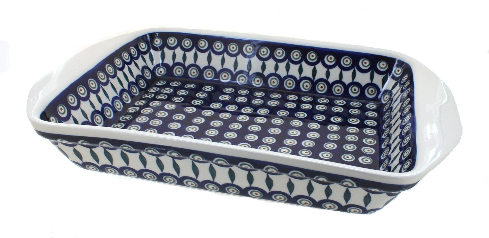 Zaklady Peacock Large Bakeware — Polish Pottery