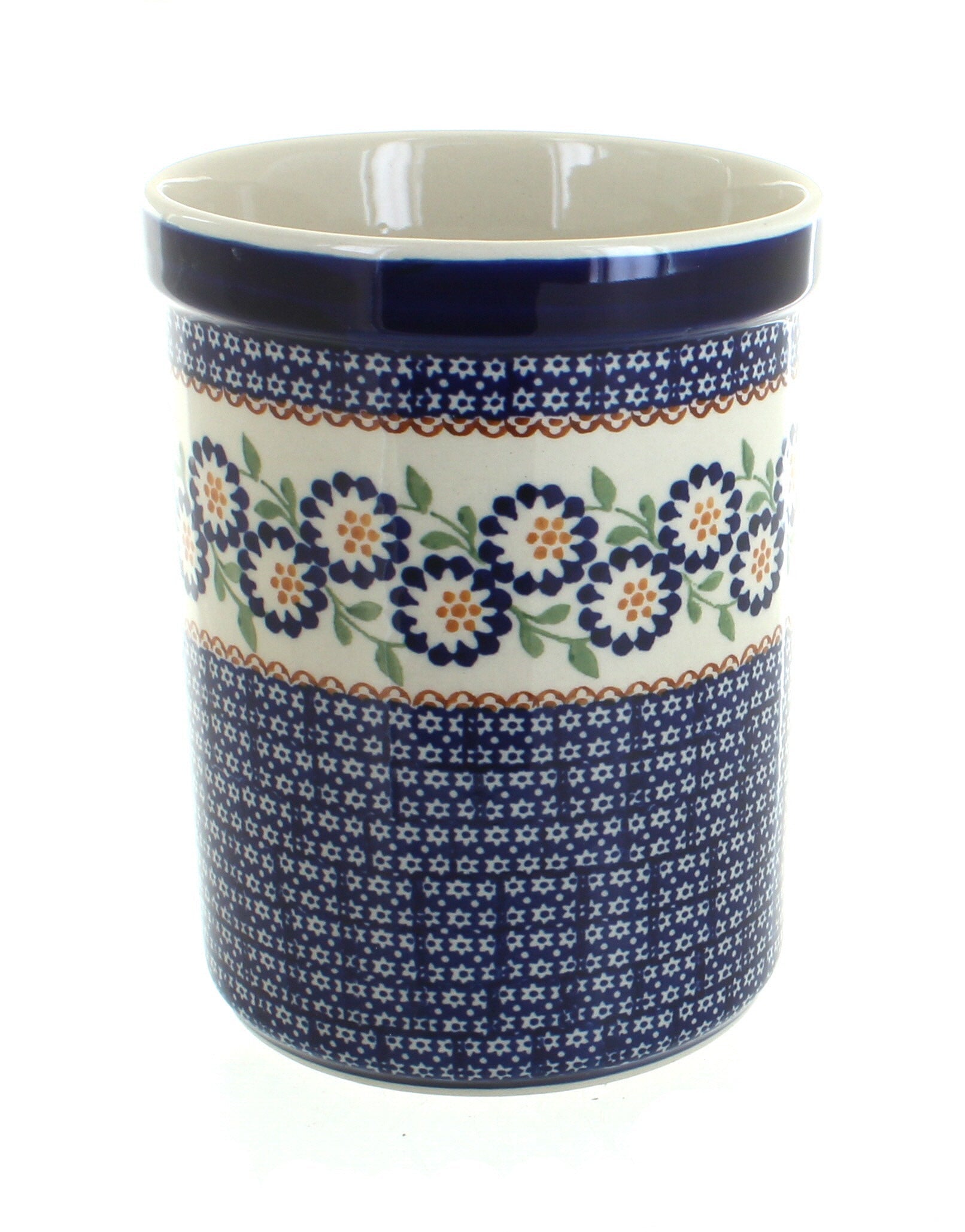 Manufaktura Peach Blossom Counter Storage — Polish Pottery