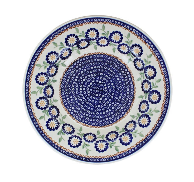 Detail image of Manufaktura Peach Blossom Dining Plates & Bowls — Polish Pottery