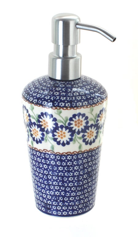 Manufaktura Peach Blossom Bathroom Accessories — Polish Pottery