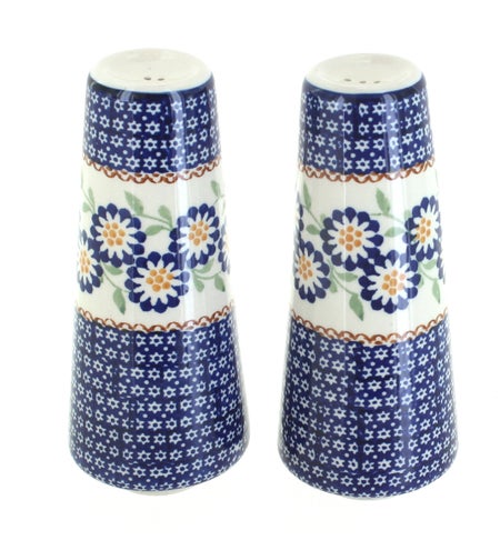 Manufaktura Peach Blossom Salt & Pepper Shaker — Polish Pottery