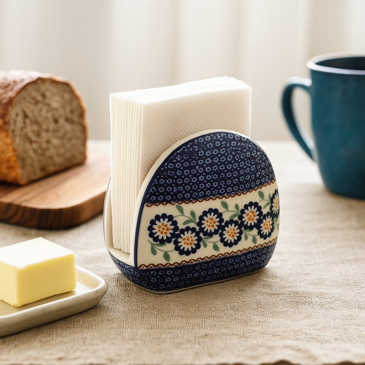 Detail image of Manufaktura Peach Blossom Dining Accessories — Polish Pottery