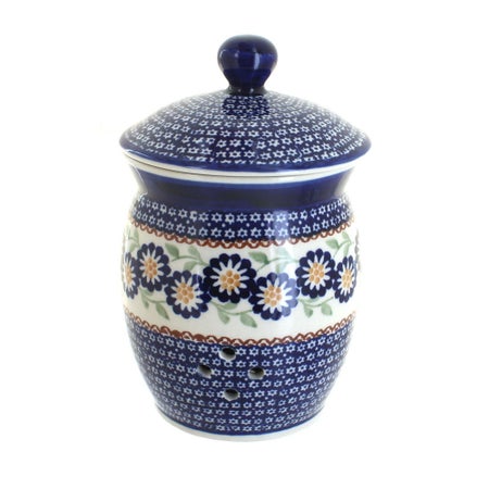 Manufaktura Peach Blossom Counter Storage — Polish Pottery