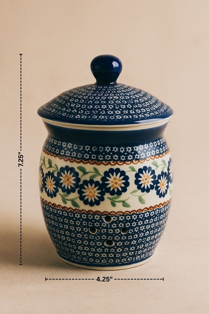 Manufaktura Peach Blossom Counter Storage — Polish Pottery