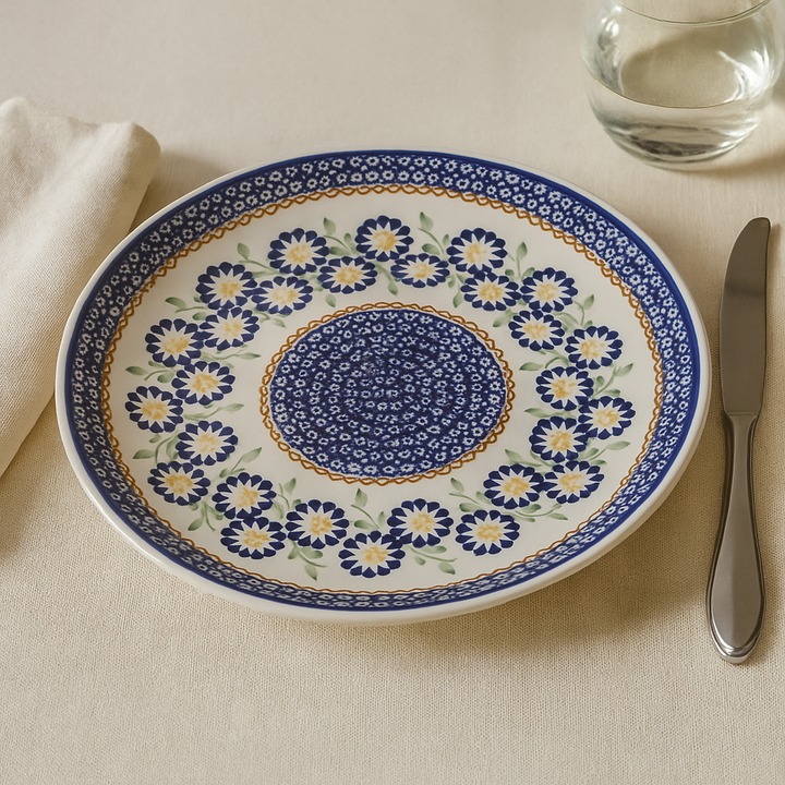 Manufaktura Peach Blossom Dining Plates & Bowls — Polish Pottery