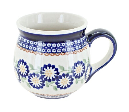 Manufaktura Peach Blossom Mug — Polish Pottery