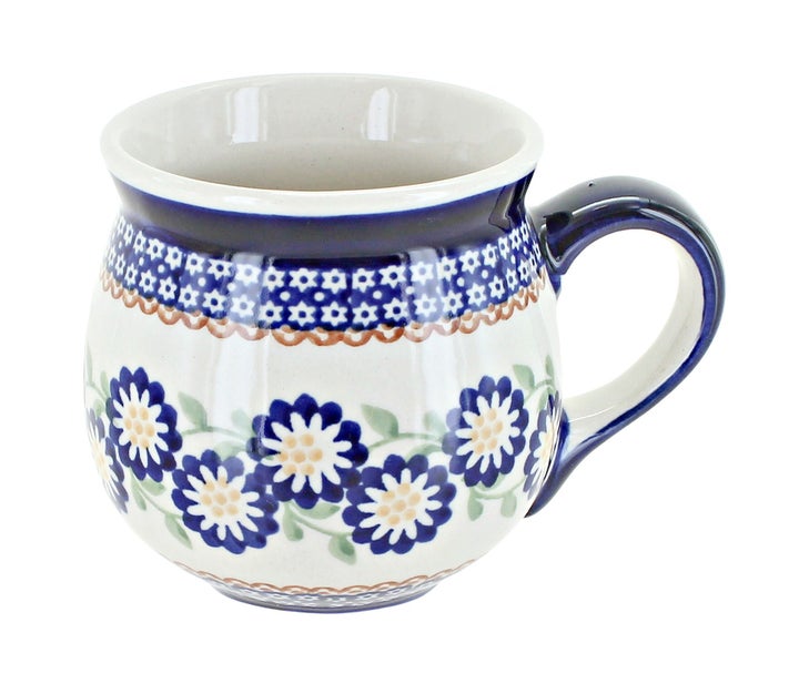 Manufaktura Peach Blossom Mug — Polish Pottery