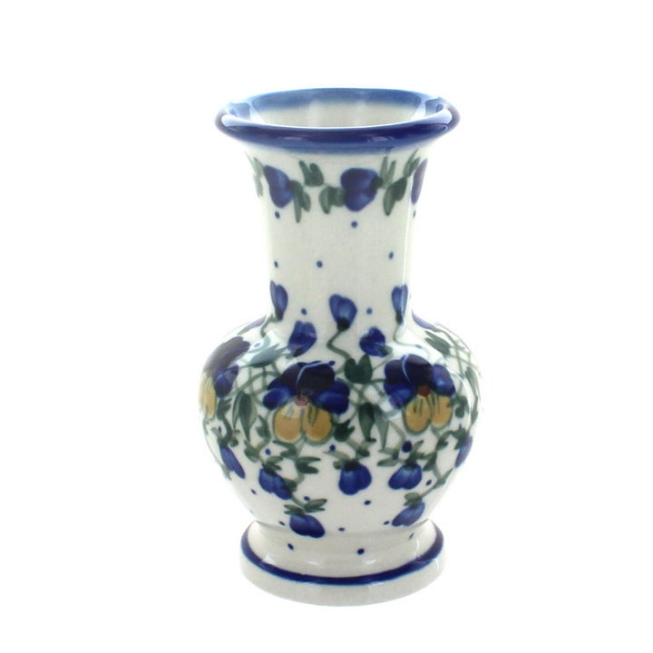WR Unikat Pansies Décor — Polish Pottery