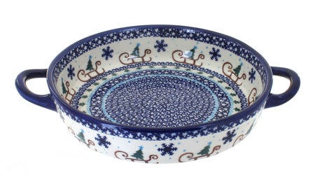 Vena Noel Nights Small Bakeware — Polish Pottery