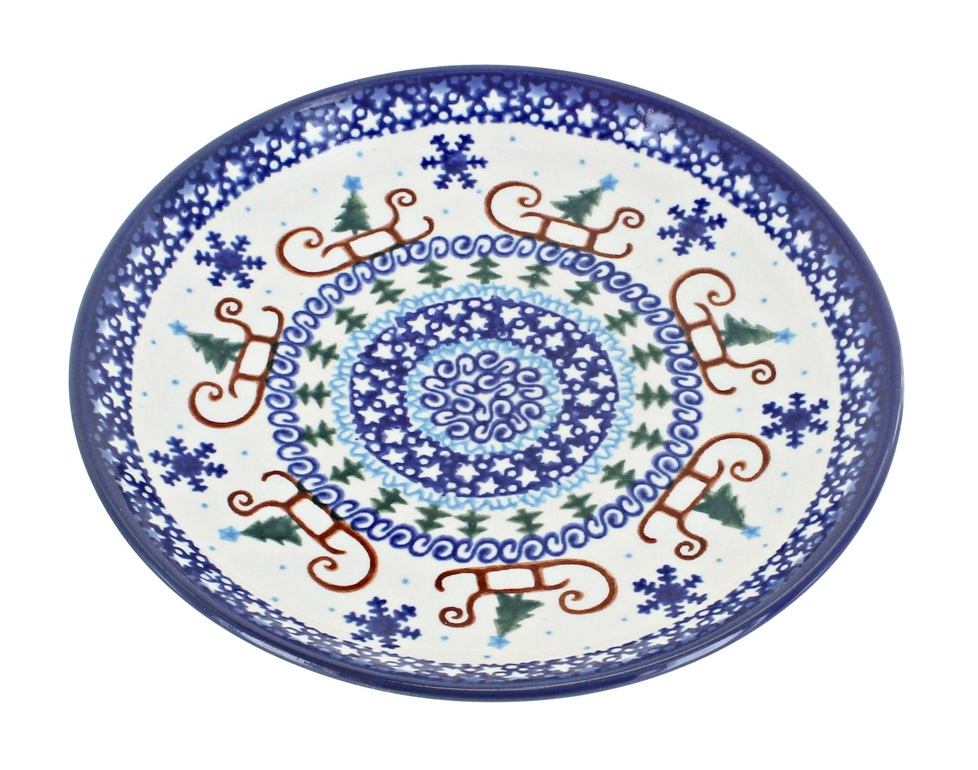 Vena Noel Nights Dining Plates & Bowls — Polish Pottery