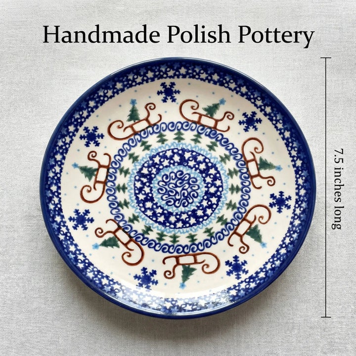 Vena Noel Nights Dining Plates & Bowls — Polish Pottery