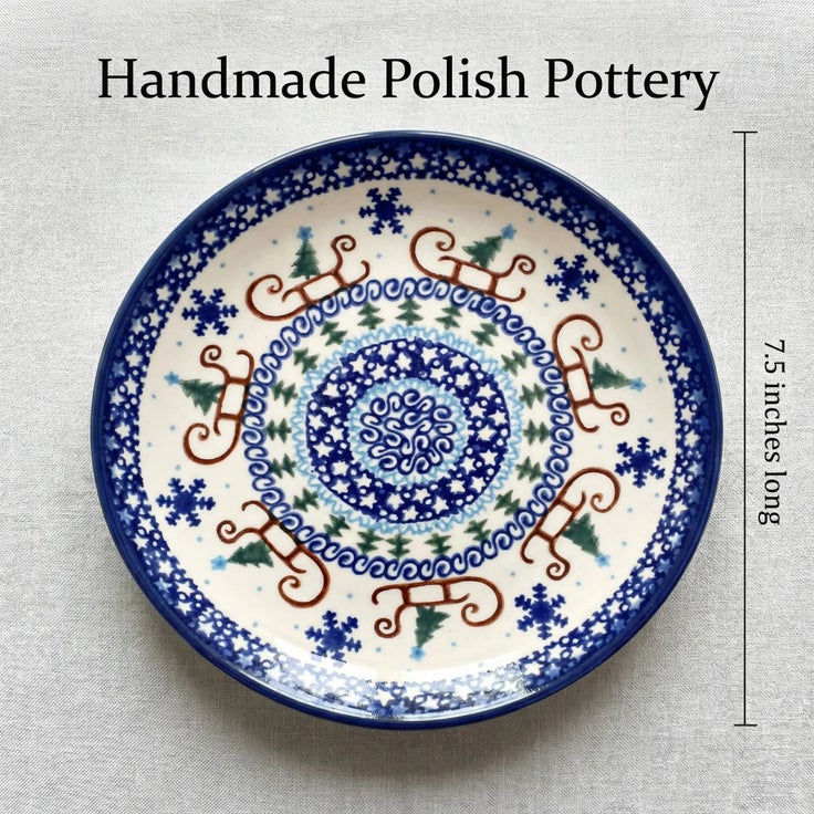 Detail image of Vena Noel Nights Dining Plates & Bowls — Polish Pottery