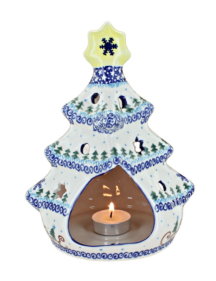 Vena Noel Nights Luminary — Polish Pottery