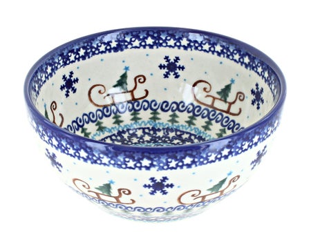 Vena Noel Nights Dining Plates & Bowls — Polish Pottery