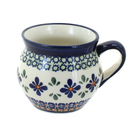 Zaklady Mosaic Flower Mug — Polish Pottery