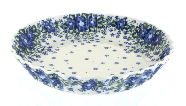 Vena Melanie Pie Plate — Polish Pottery
