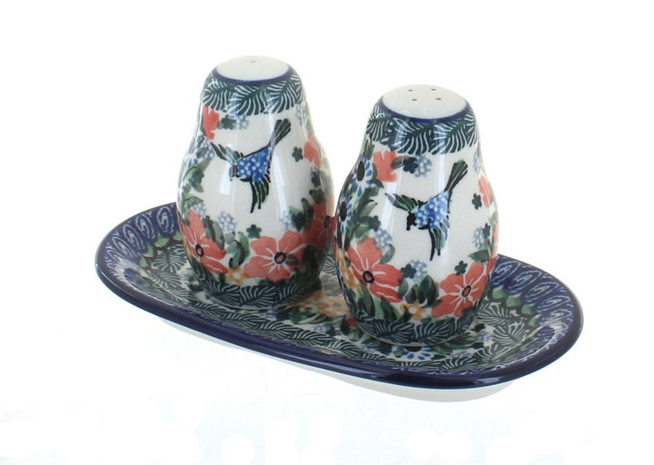 Ceramika Artystyczna Maria Salt & Pepper Shaker — Polish Pottery
