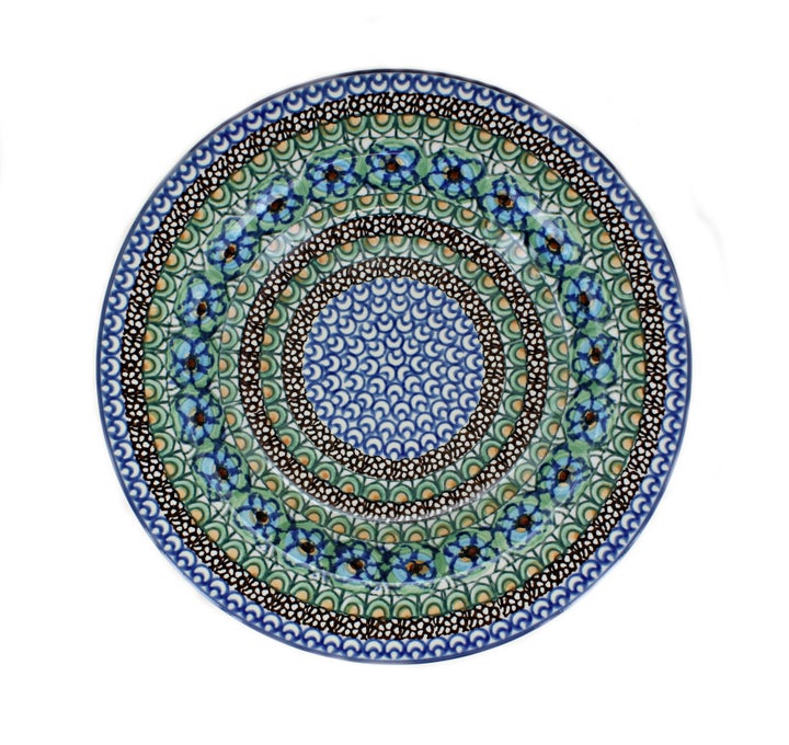 Ceramika Artystyczna Mardi Gras Dining Plates & Bowls — Polish Pottery
