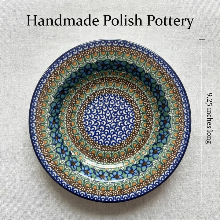 Ceramika Artystyczna Mardi Gras Dining Plates & Bowls — Polish Pottery