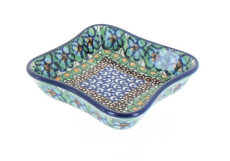 Ceramika Artystyczna Mardi Gras Petite Bowl/Dish — Polish Pottery