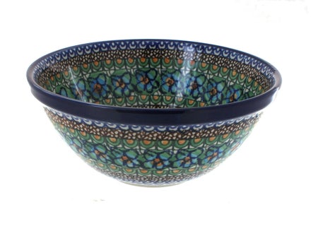 Ceramika Artystyczna Mardi Gras Small Serving Piece — Polish Pottery