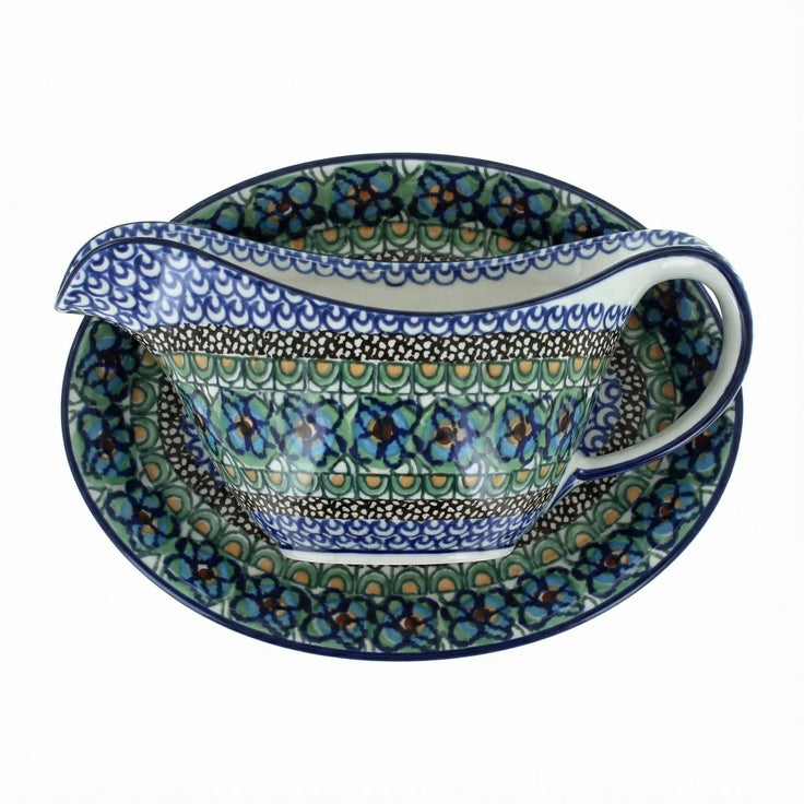 Detail image of Ceramika Artystyczna Mardi Gras Dining Accessories — Polish Pottery